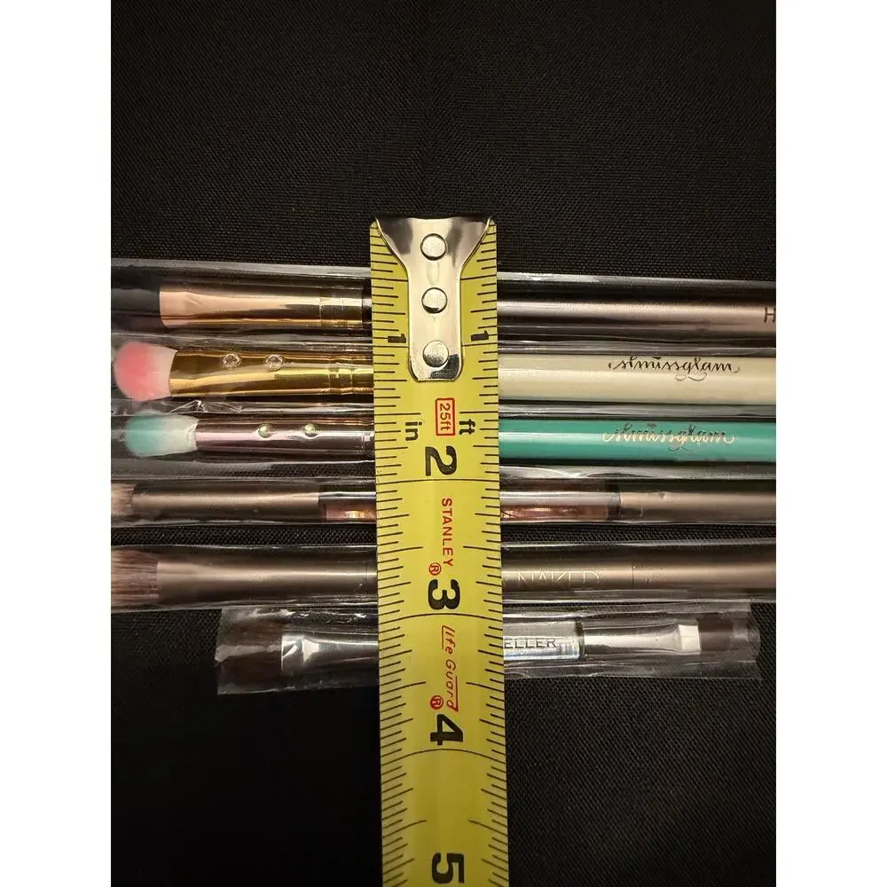 Brand New 6 Piece Makeup Eye Brush Bundle - Hipdot & SLMissGlam Precision Set